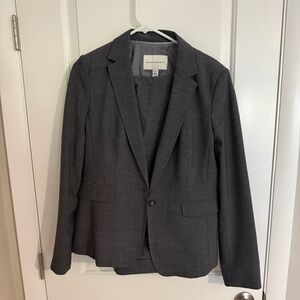 Banana Republic Women’s Gray Suit Set – Blazer & Pants (Size 12/12L)